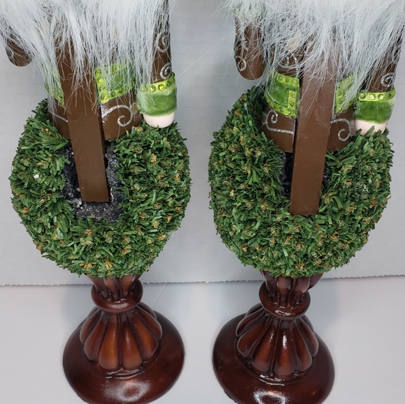 Nutcracker Topiary Set Of 2 - Picture 6 of 7
